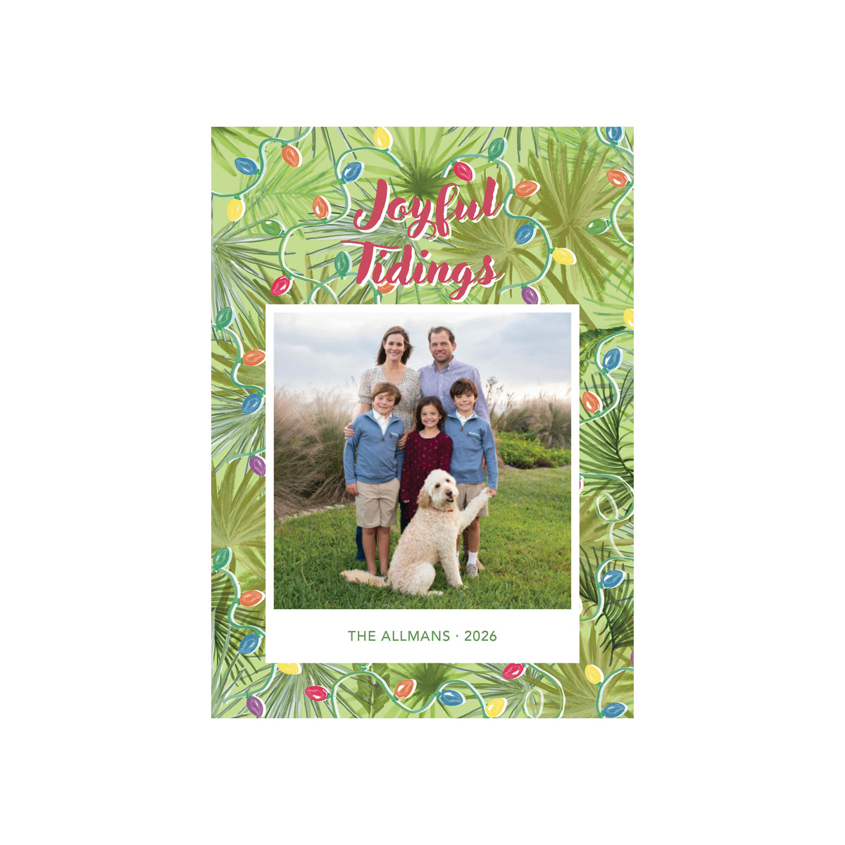 Palm & Bright Card
