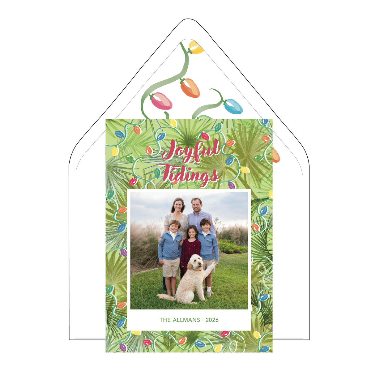 Palm & Bright Card