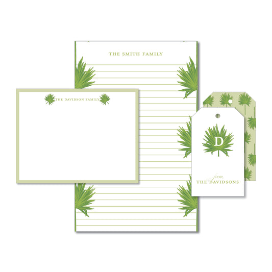 Palmetto Stationery Set