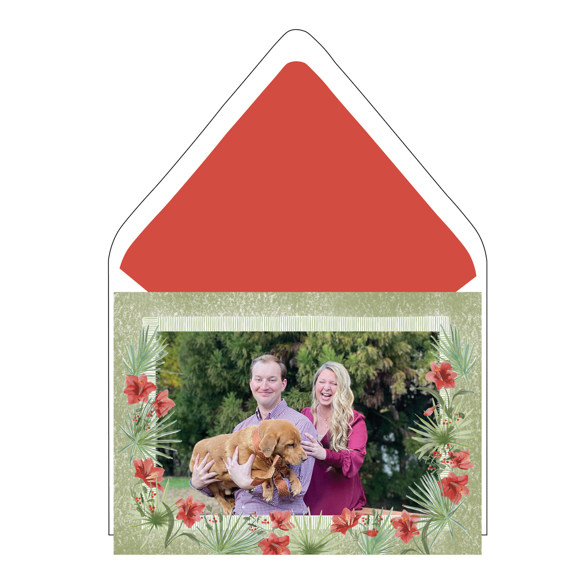 Palms in Bloom Card