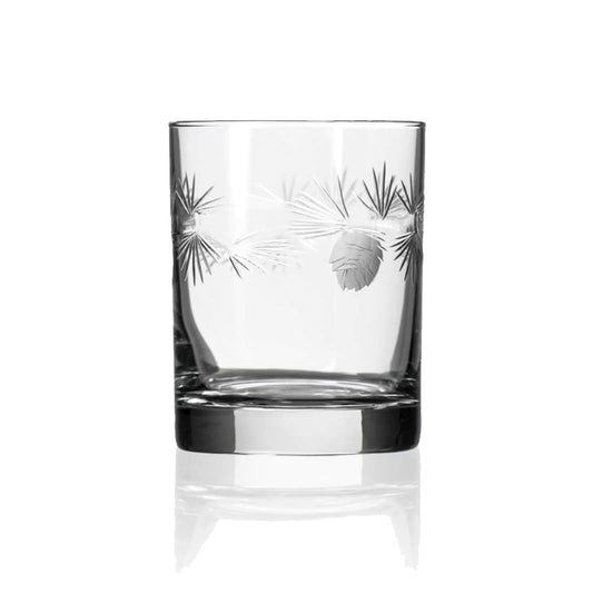 Pine Double Old Fashioned Glasses