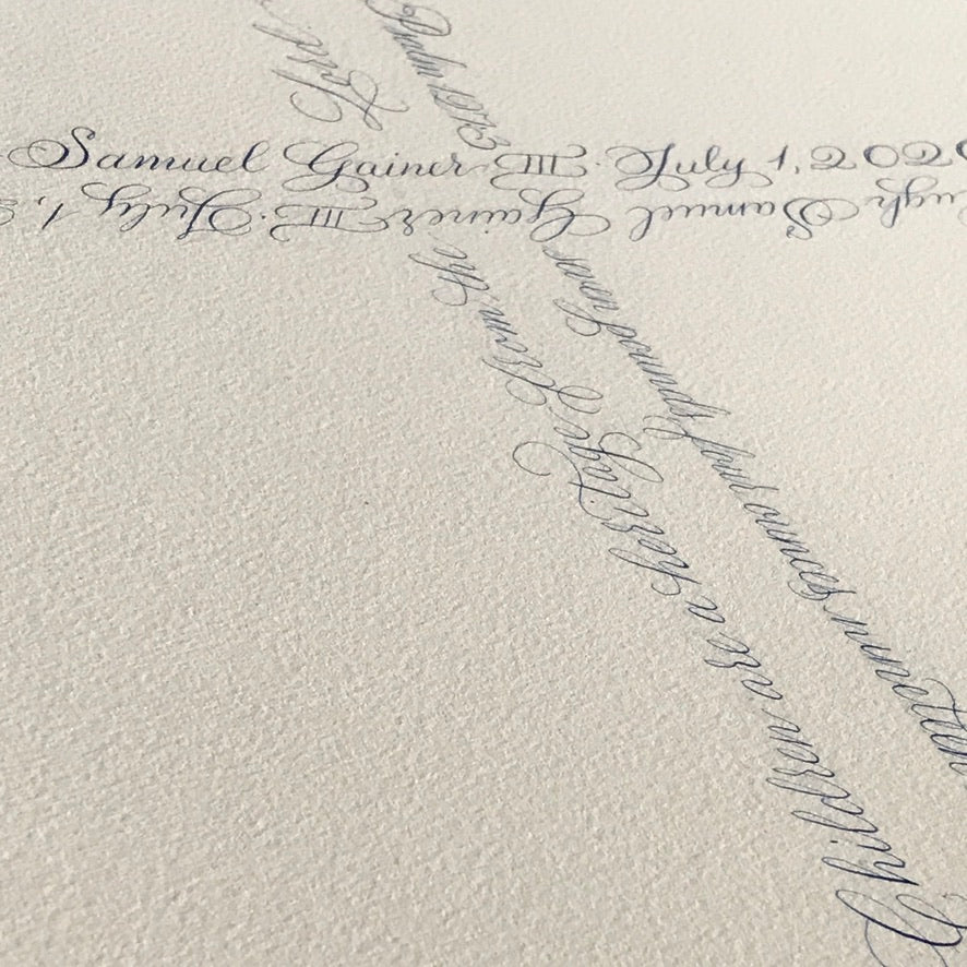 Calligraphy Cross