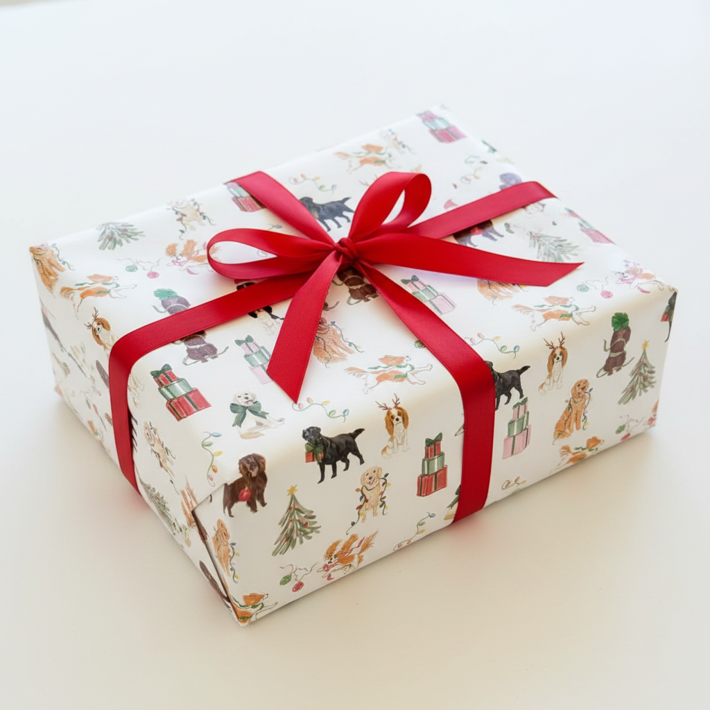 Puppy Presents Wrapping Paper