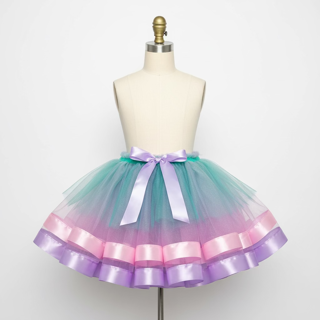 Girl's Tutu, Rainbow