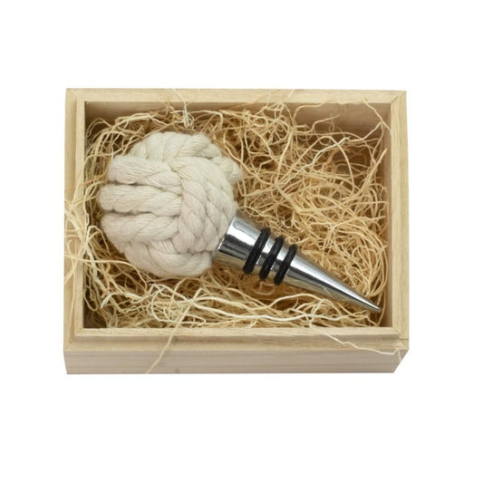 ROPE KNOT BOTTLE STOPPER