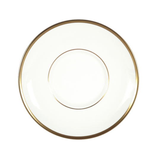 Signature w/Monogram Saucer