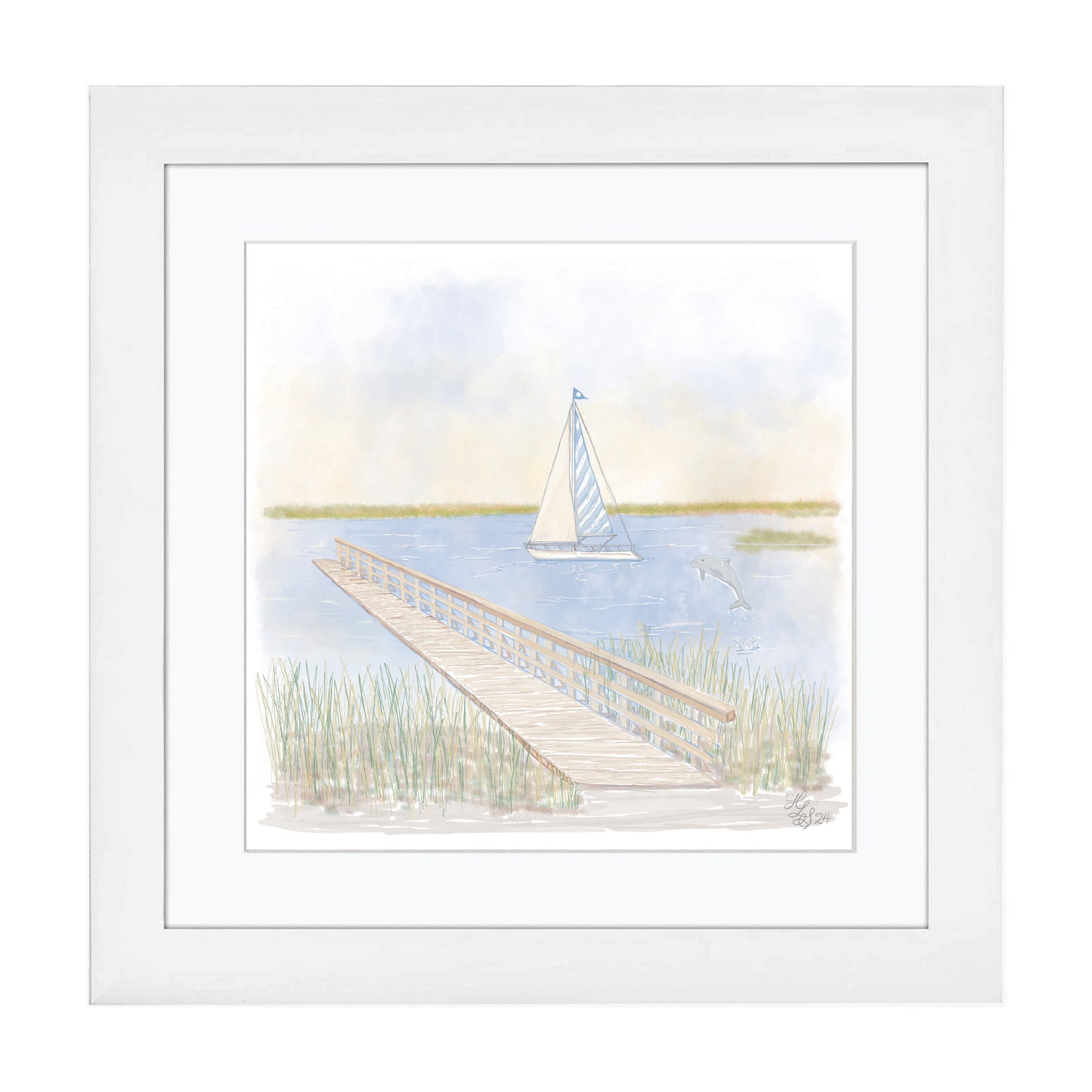 Sailboat Art Print