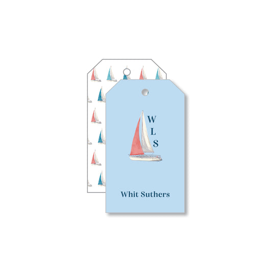 Sailing Gift Tag