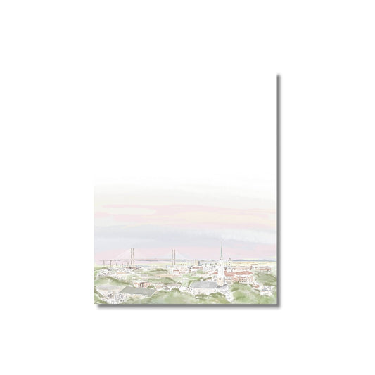Savannah Skyline Talmadge Bridge