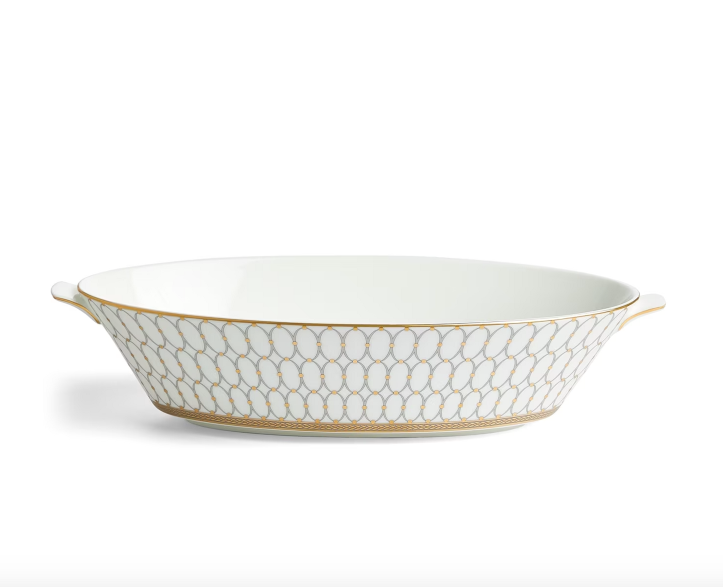 Renaissance Gold Oval Serving Bowl