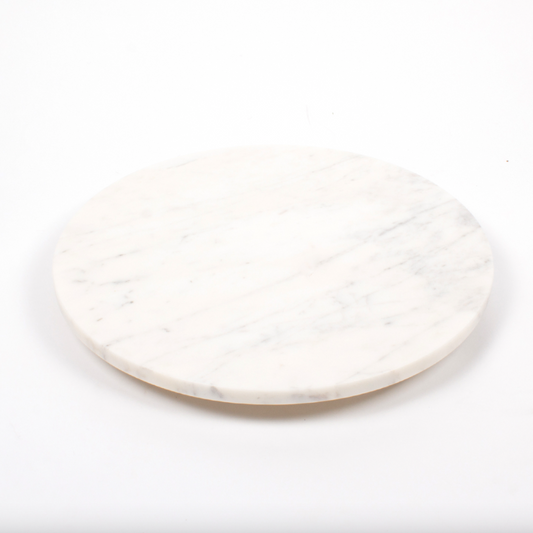 White Marble Lazy Susan