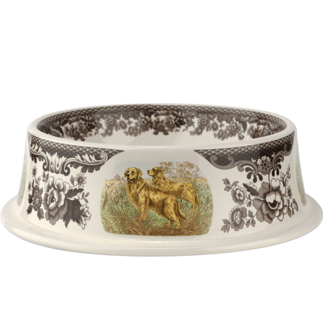 Woodland 8.5 Inch Pet Bowl (Assorted Dogs)