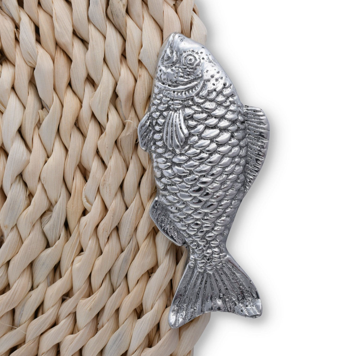 FISH TWISTED SEAGRASS PLACEMATS - SET OF 4