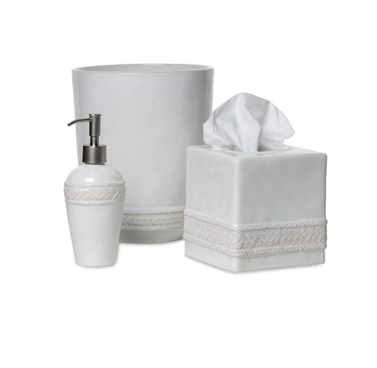 Le Panier Whitewash Bath Set of 3