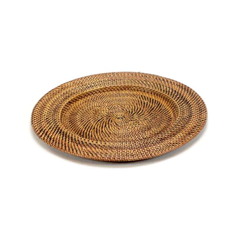 Woven Round Charger Plate
