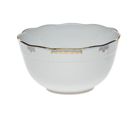 Princess Victoria Light Blue Round Bowl