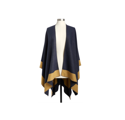 Kimono Mustard and Navy