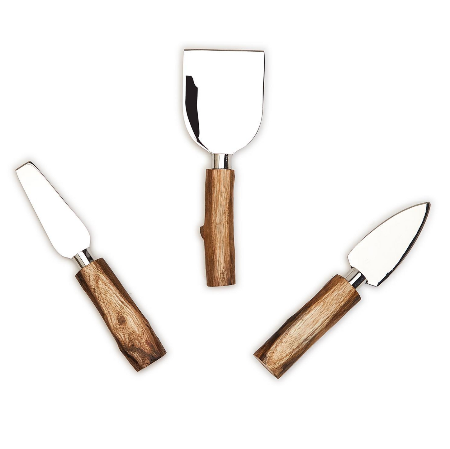 Mango Wood Cheese Knives Set