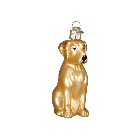 Yellow Labrador Ornament