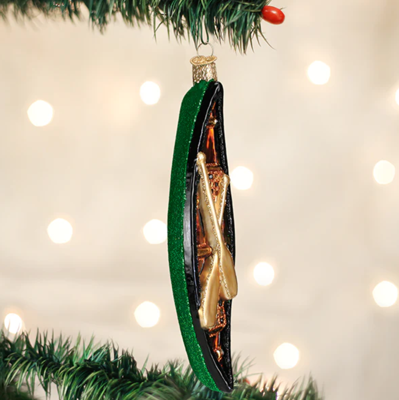 Canoe Ornament