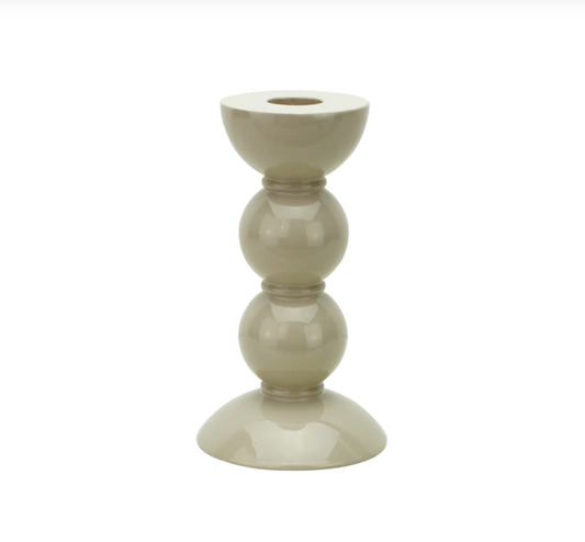 Bobbin Candlestick Cappuccino