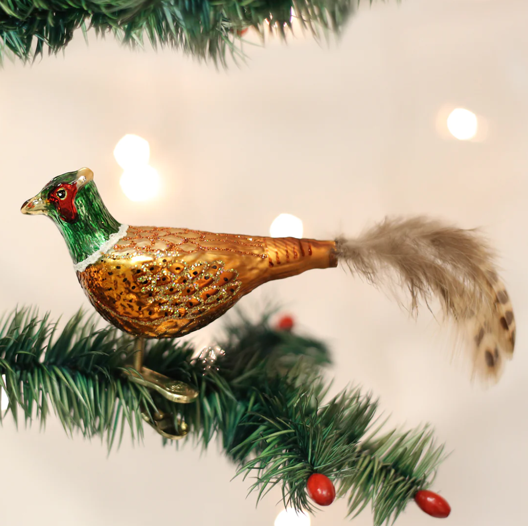 Pheasant Ornament