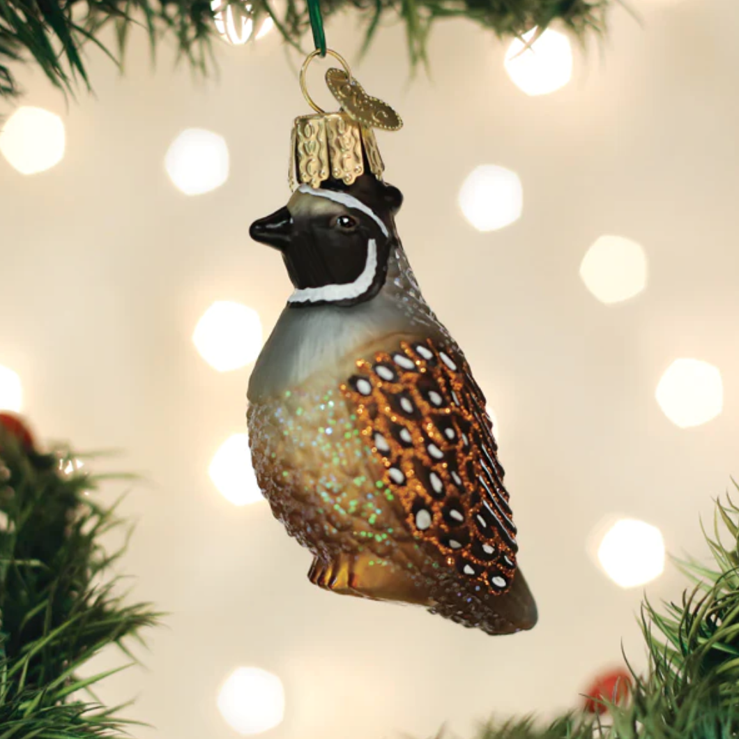 Quail Ornament