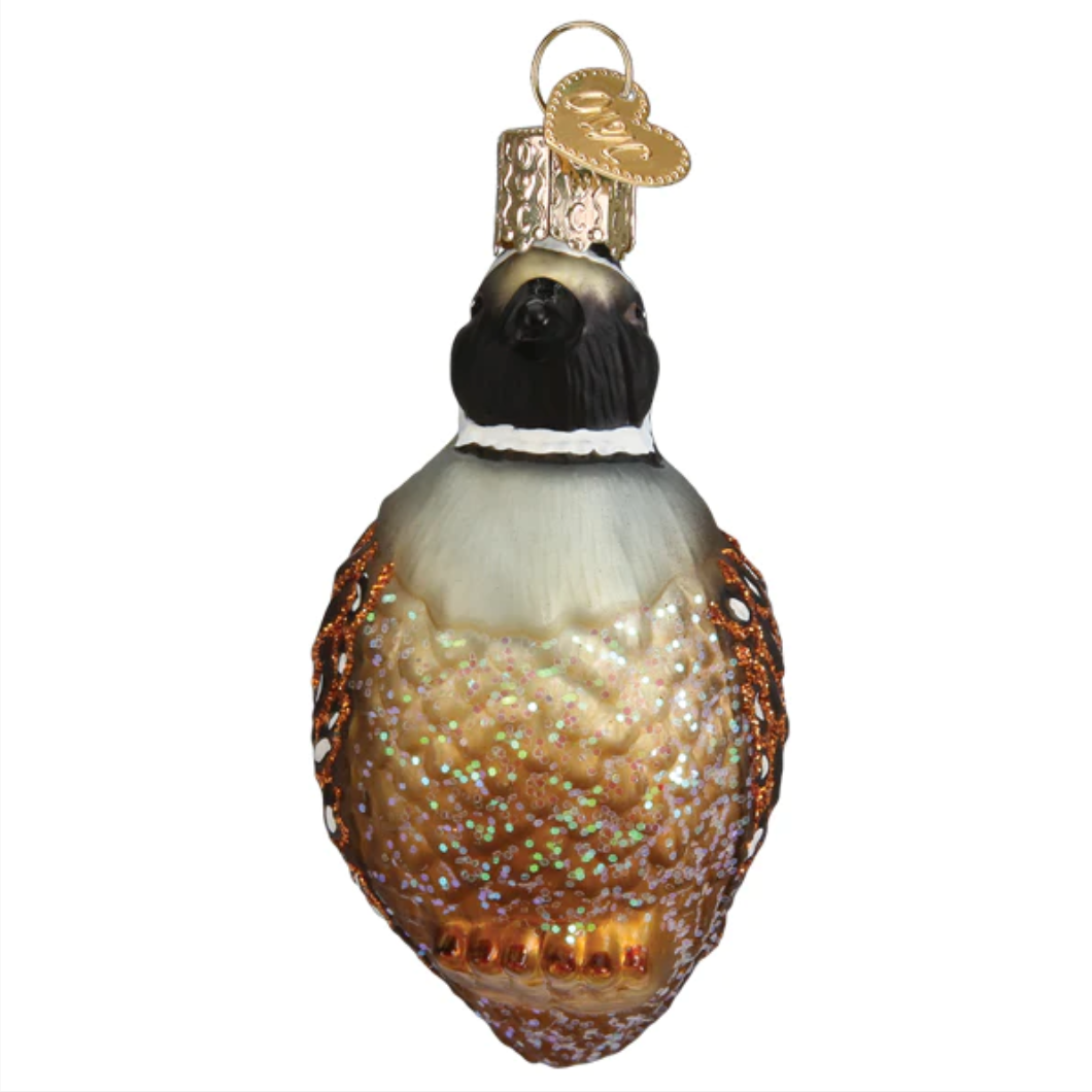 Quail Ornament