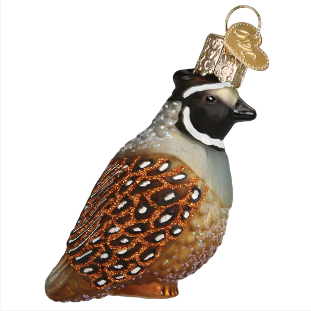 Quail Ornament