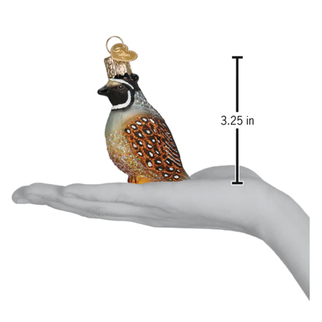 Quail Ornament