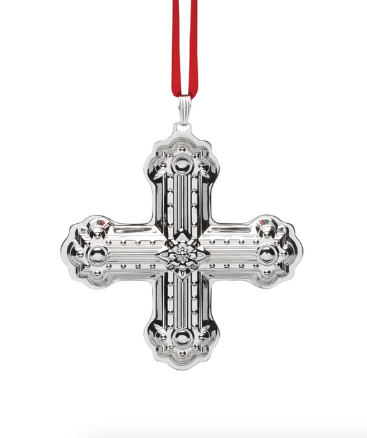 Sterling Christmas Cross - Annual