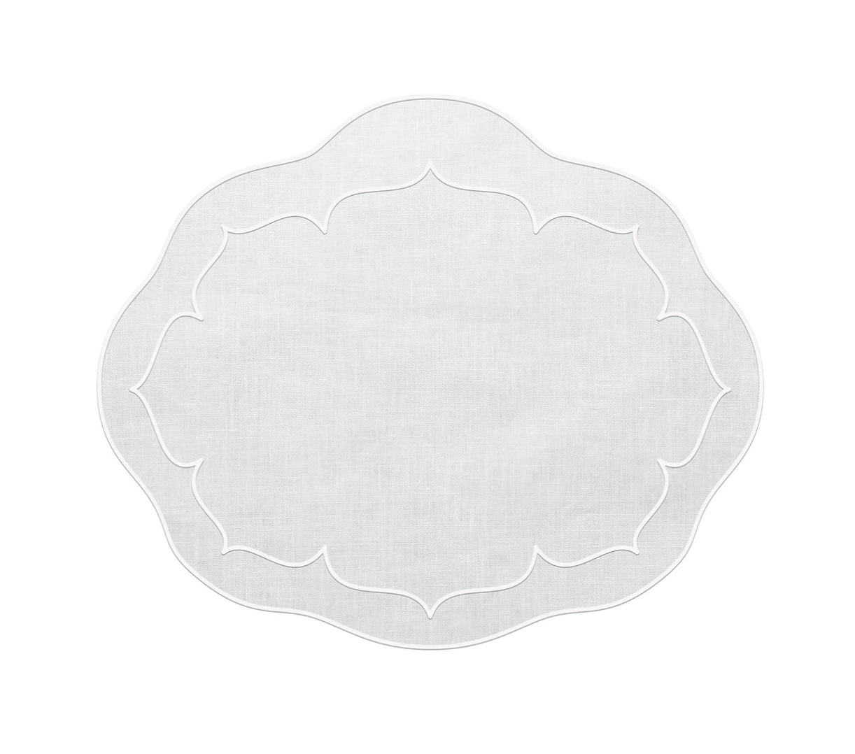 Oval Linen Placemat, Linho S/2