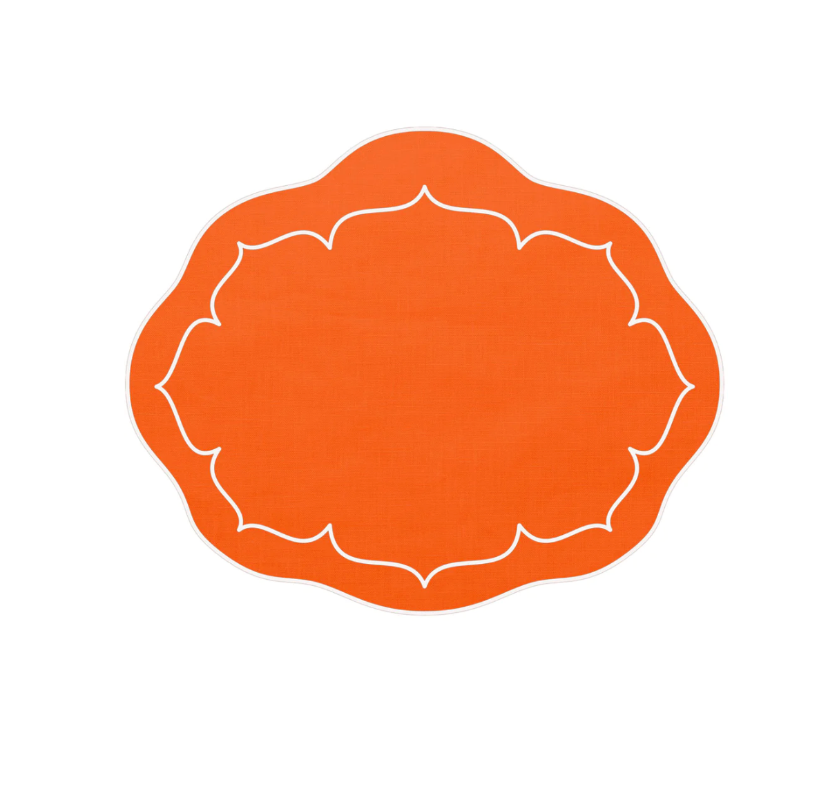 Oval Linen Placemat, Linho S/2