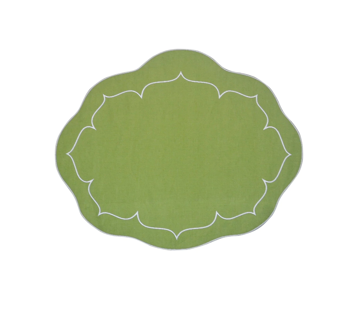 Oval Linen Placemat, Linho S/2