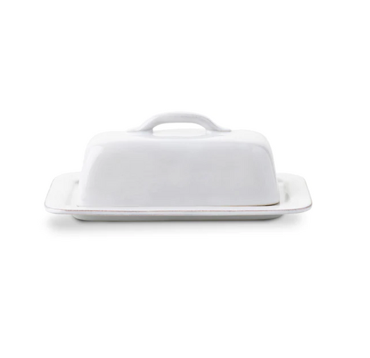 Puro Whitewash Butter Dish