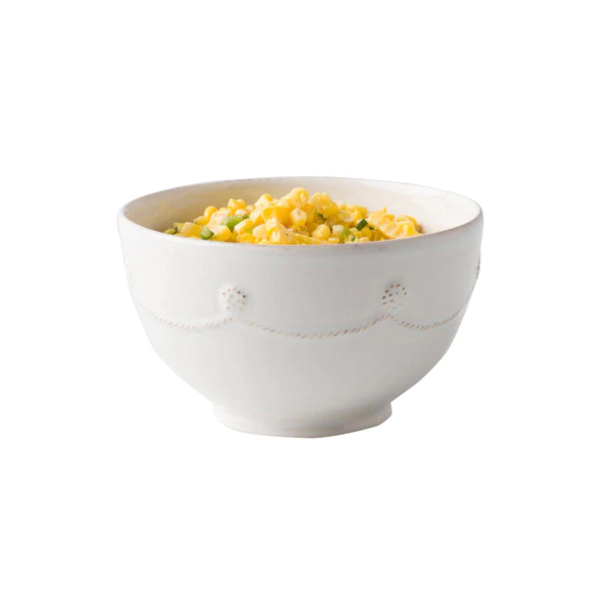 Berry & Thread Cereal Bowl, Whitewash