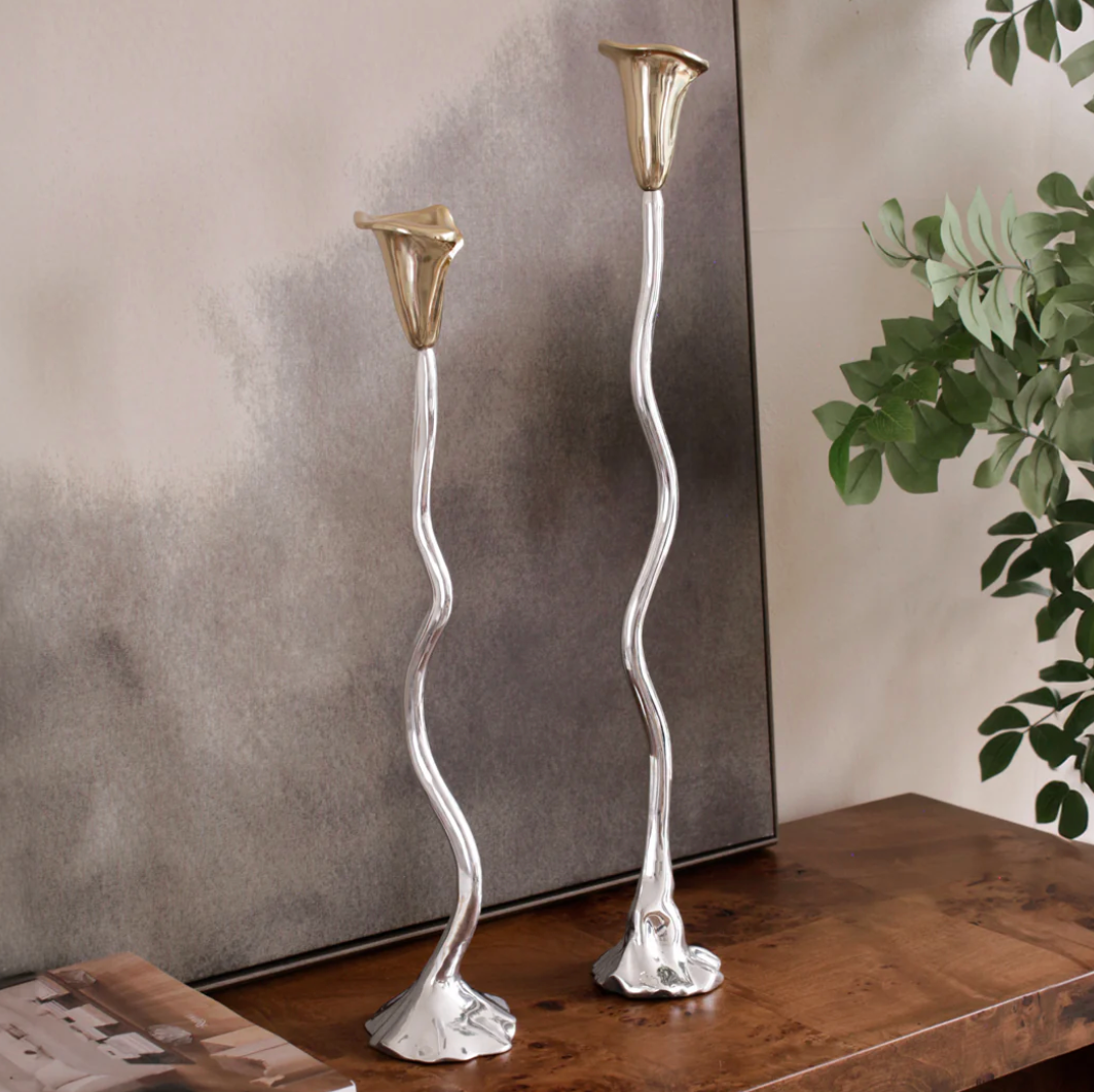 Garden Tulip Candlestick Holder