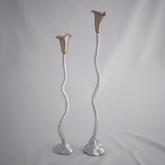 Garden Tulip Candlestick Holder