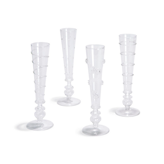 Verre Champagne Flute Set/4