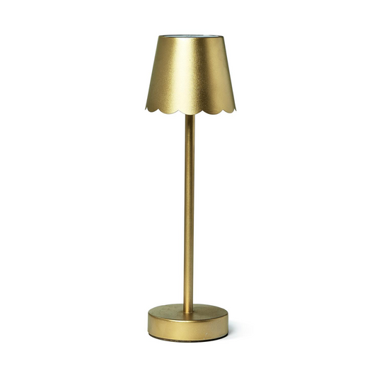 Scalloped Edge LED Table Lamp