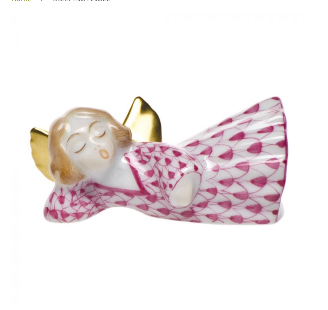 Sleeping Angel Figurine