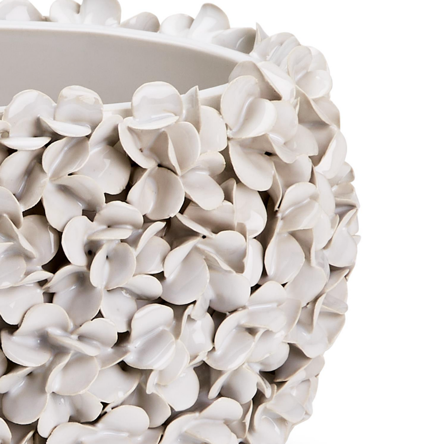 Hydrangea Ceramic Cachepot