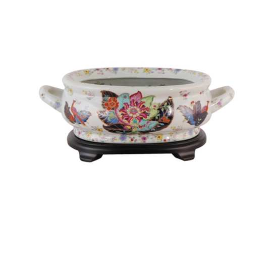 Tobacco Leaf Cachepot