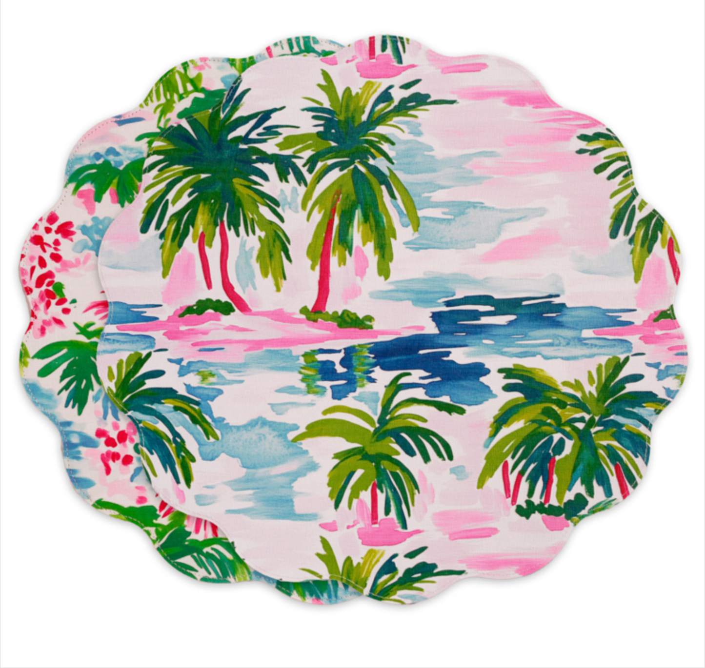 Palm Trees Reversible Placemats