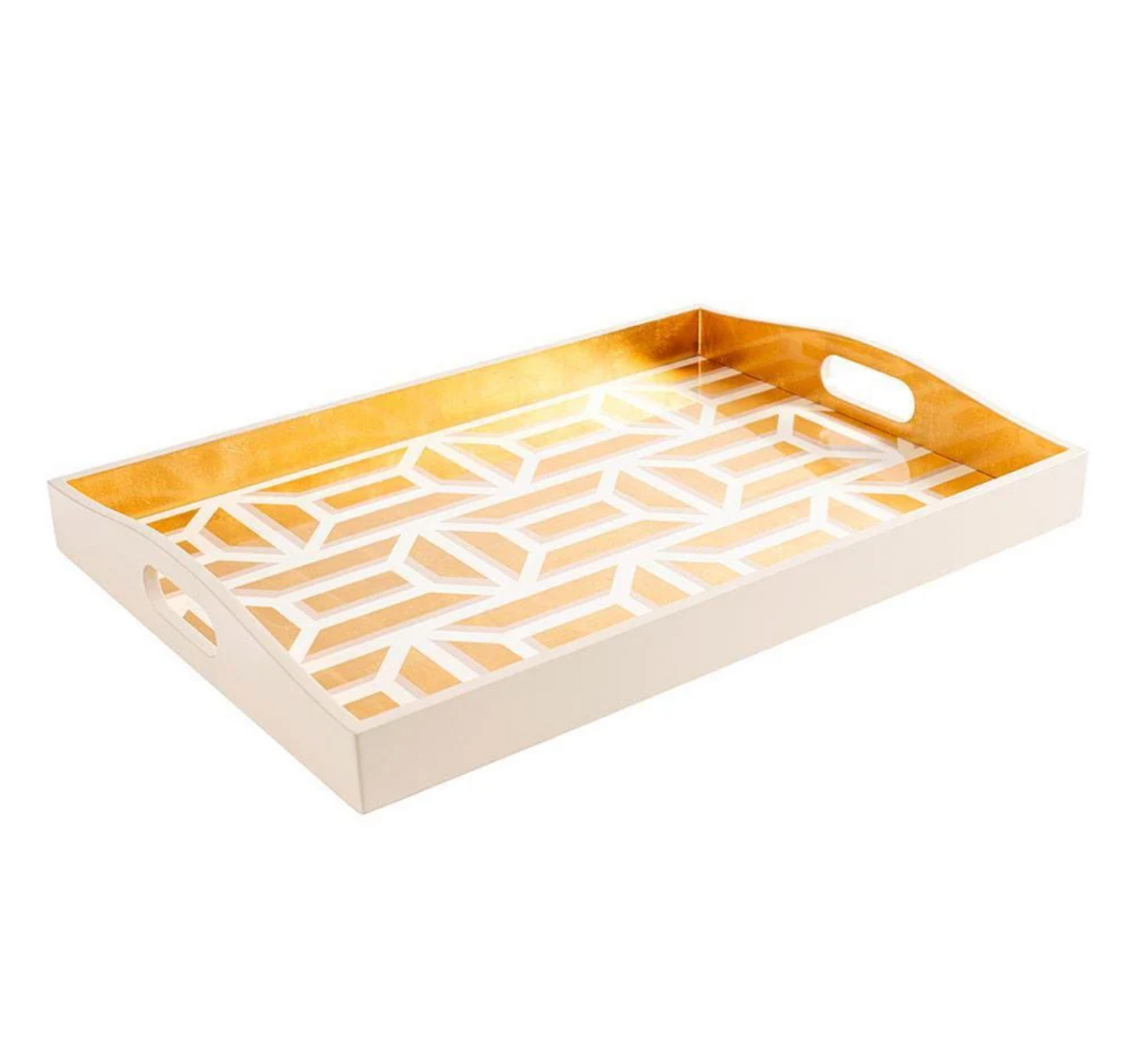 Garden Gate Lacquer Tray