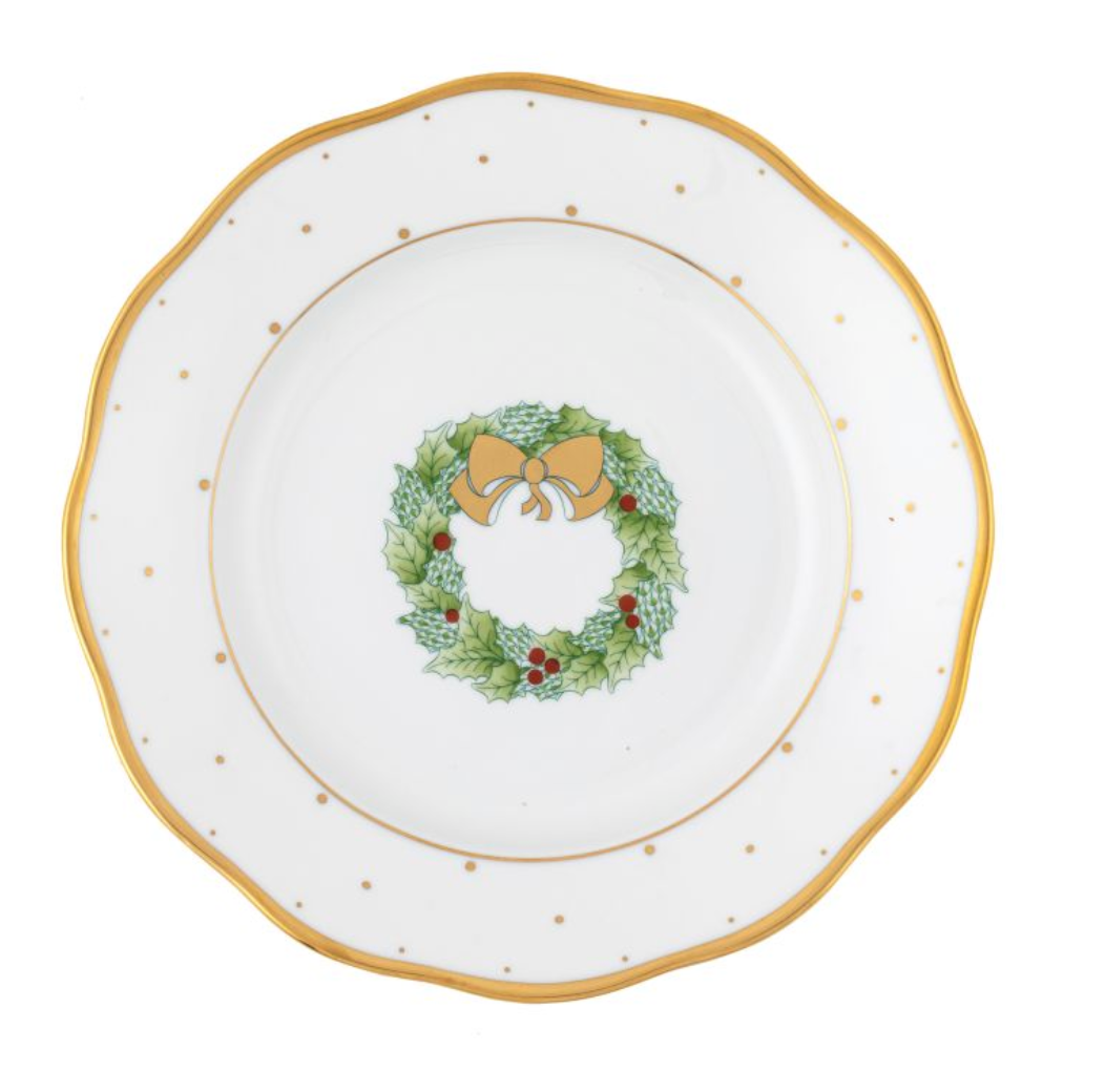 Christmas Dessert Plate