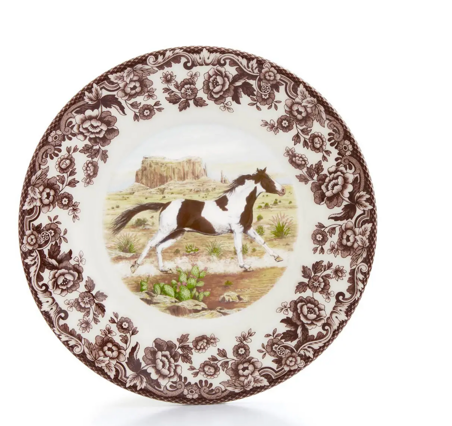 Woodland Dinner Plate - Horse