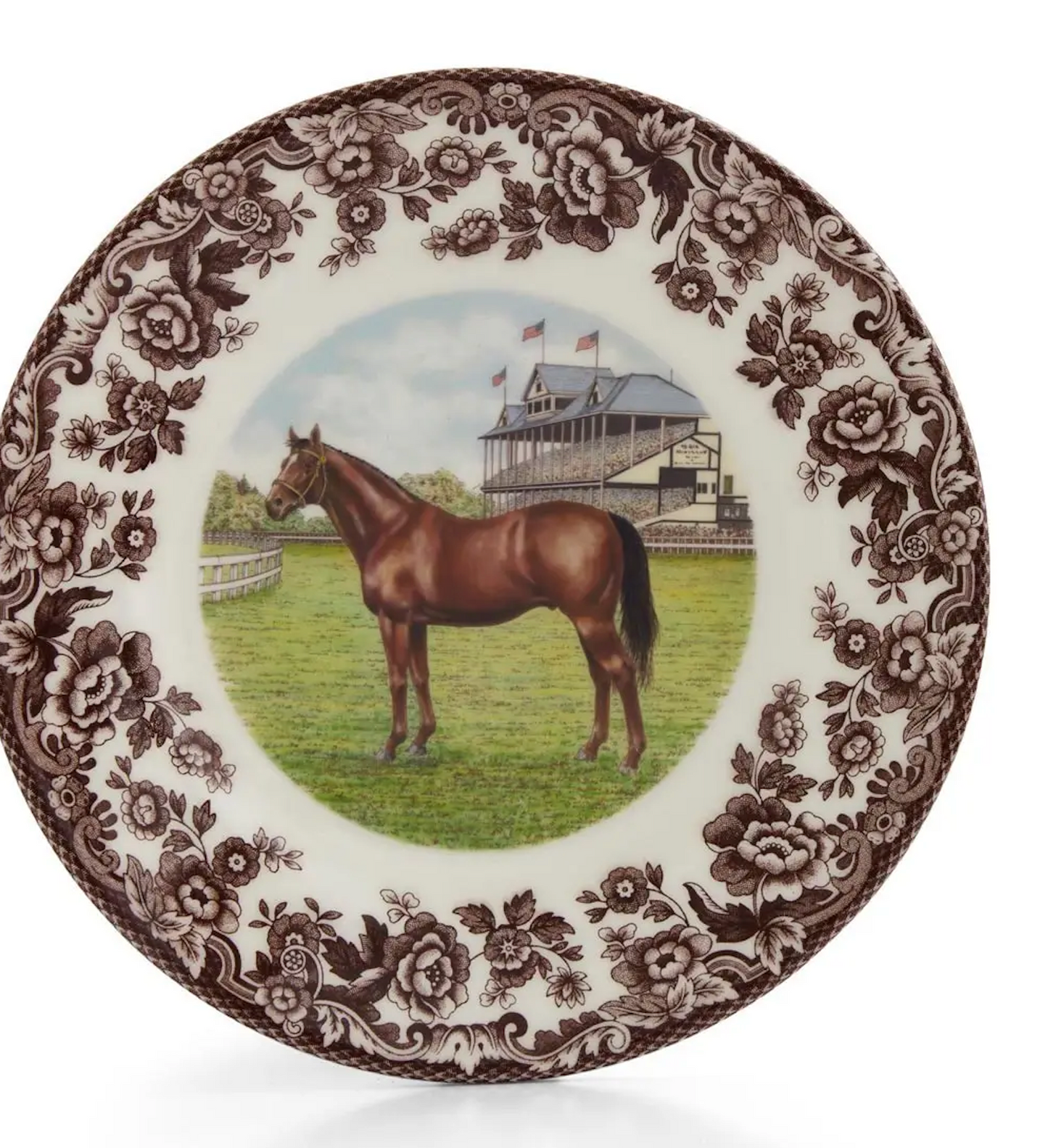 Woodland Dinner Plate - Horse