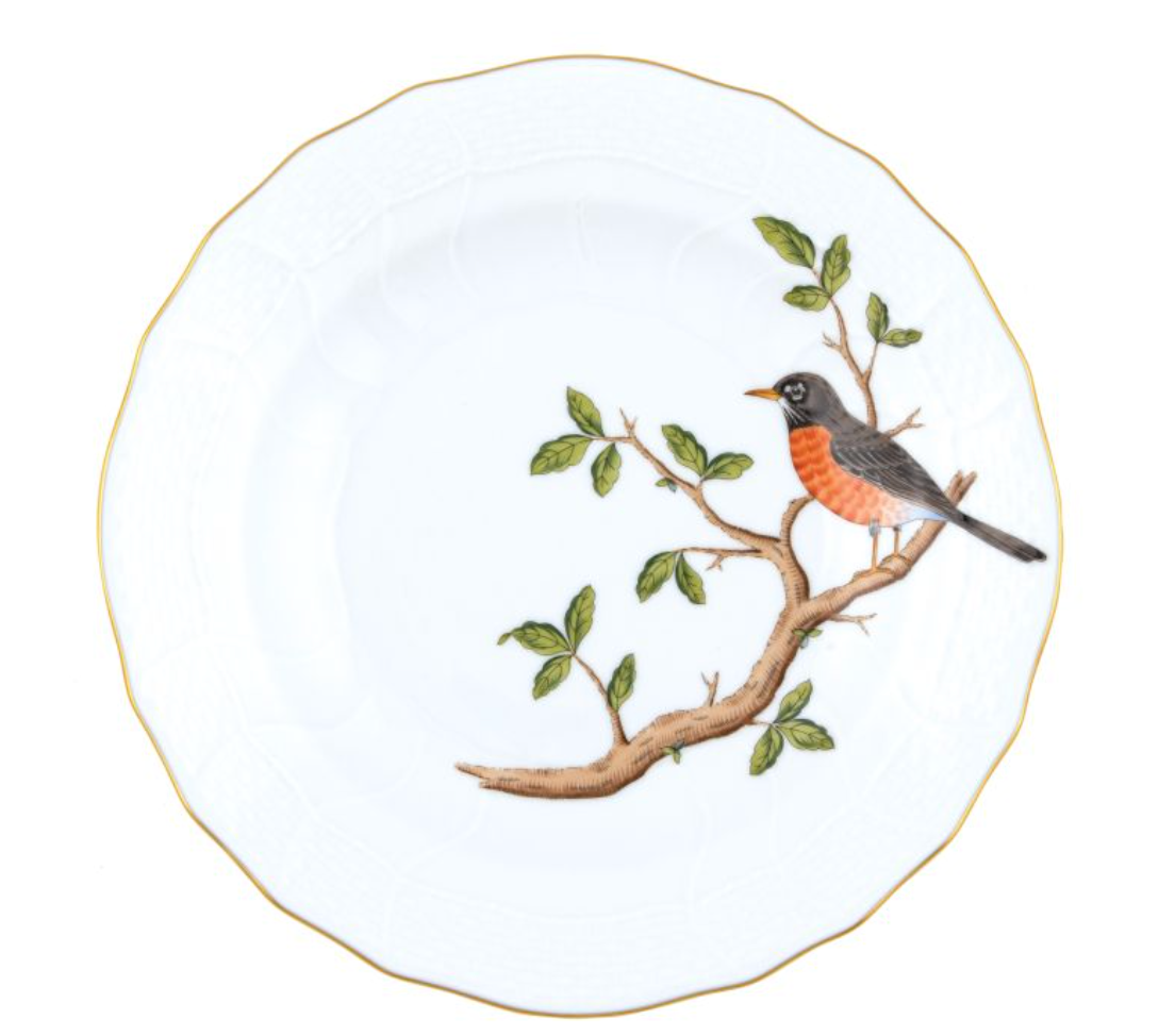 Herend Song Bird Dessert Plants