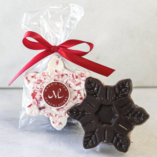 Peppermint Bark Snowflake